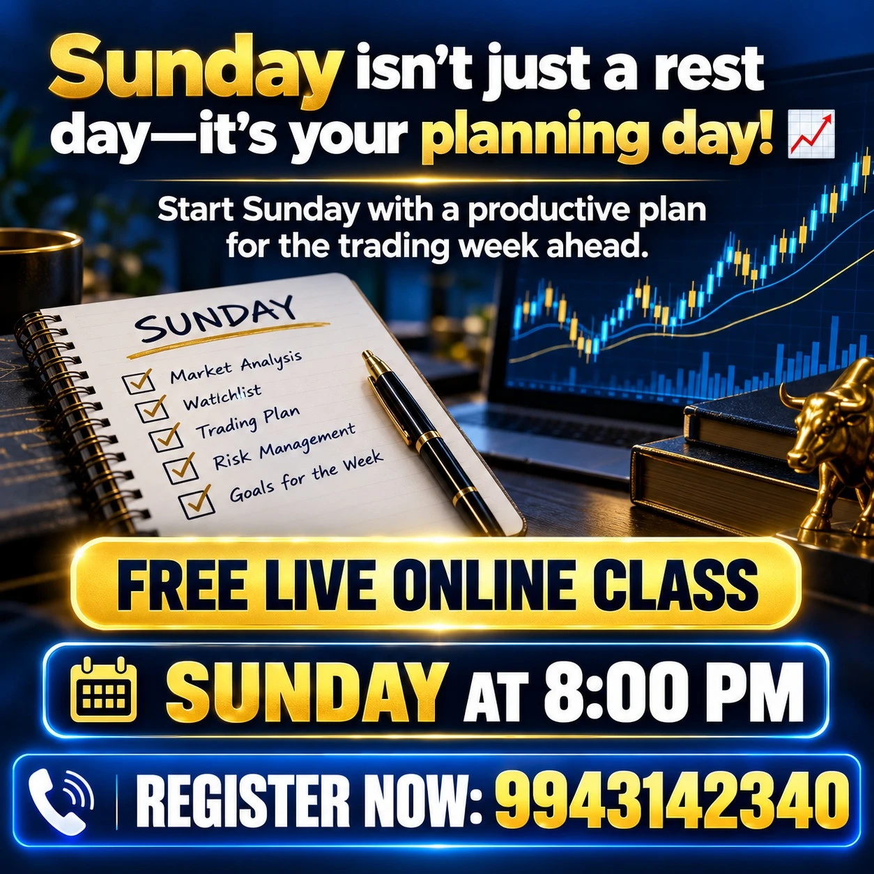 Free Live Online Class poster